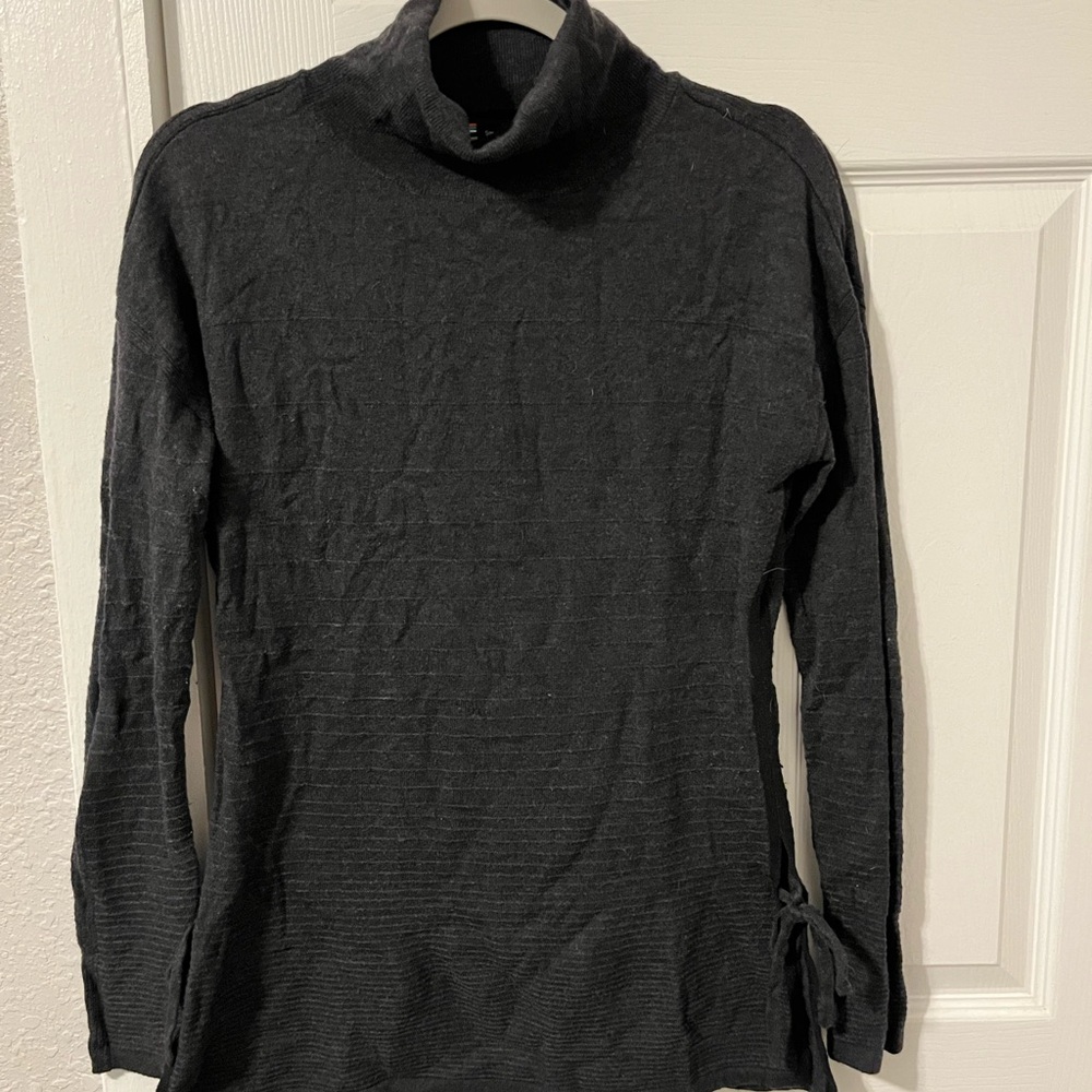 Smartwool Black Cowl Neck Sweater